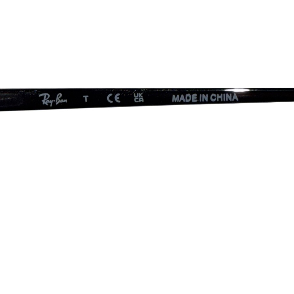Ray-Ban Anh RB3731 Sunglasses Gunmetal Pink Geometric Rimless 004/84 66mm - Picture 6 of 8